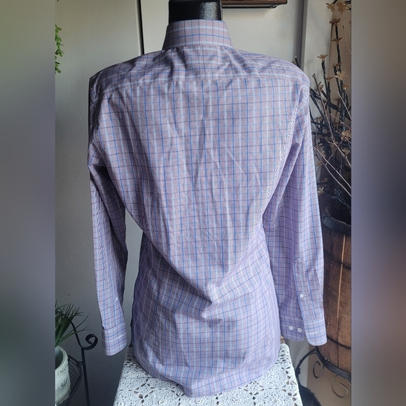 Bonobos Blue and Red Checkered Shirt - Picture 4 of 5